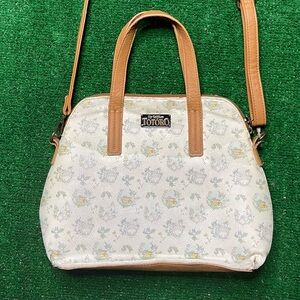 My Neighbor Totoro Cream and Tan Crossbody Bag
